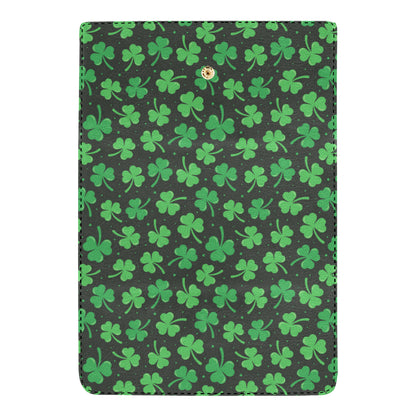 Clover  Pattern Print Design 04 Women's Trifold Wallet