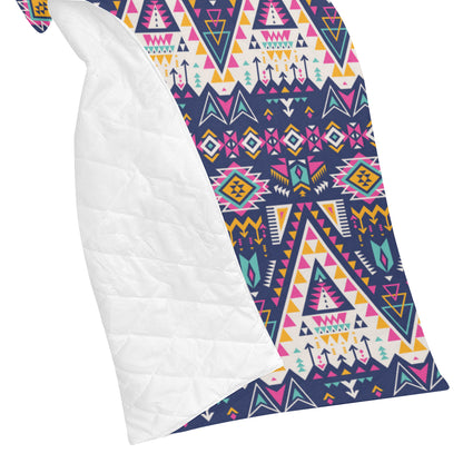 Pink Tribal Aztec native american Premium Quilt