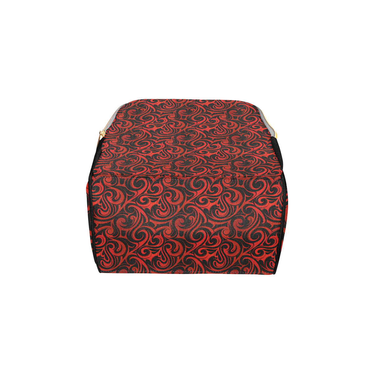 Maori Red Black Themed Design Diaper Bag Backpack