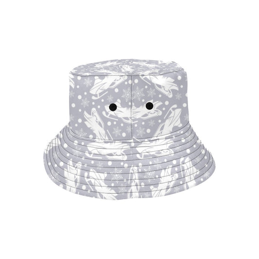 Snowmobile Print Design LKS302 Unisex Bucket Hat