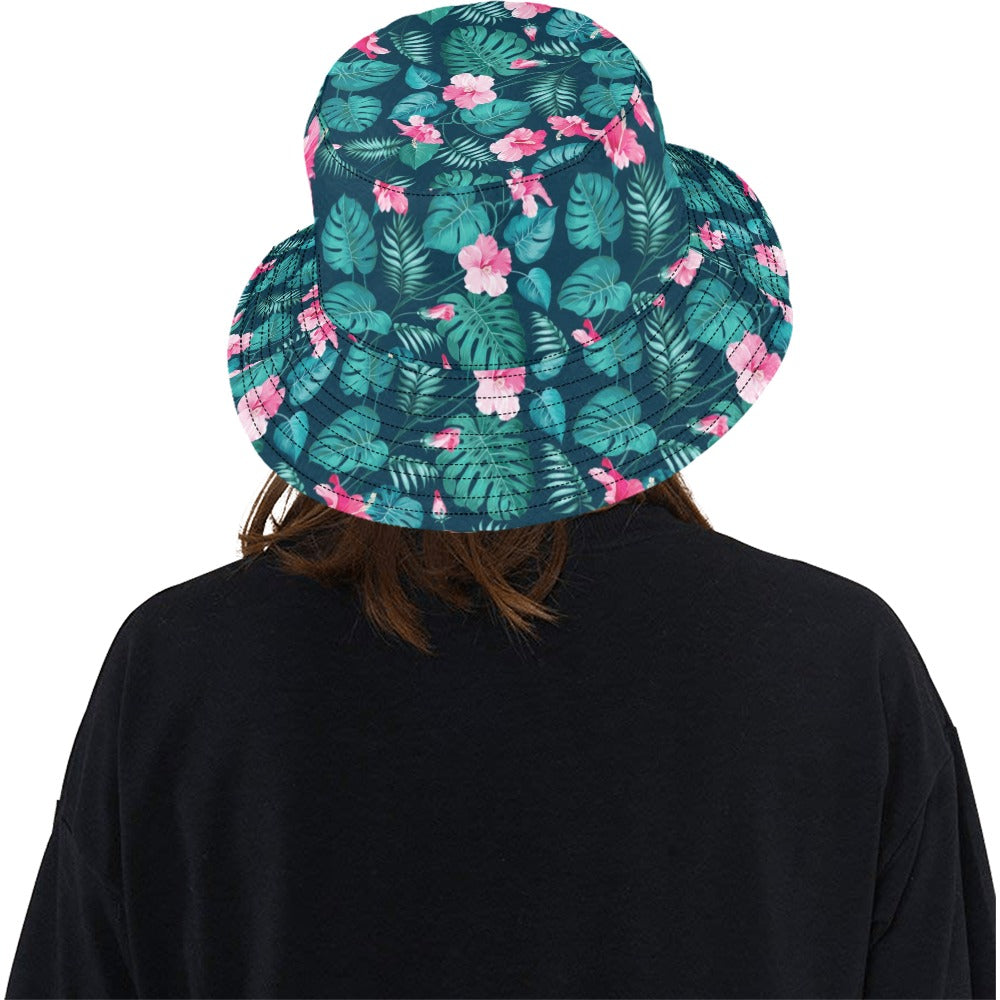Summer Floral Print Design LKS301 Unisex Bucket Hat