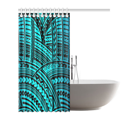 Polynesian Tribal Shower Curtain