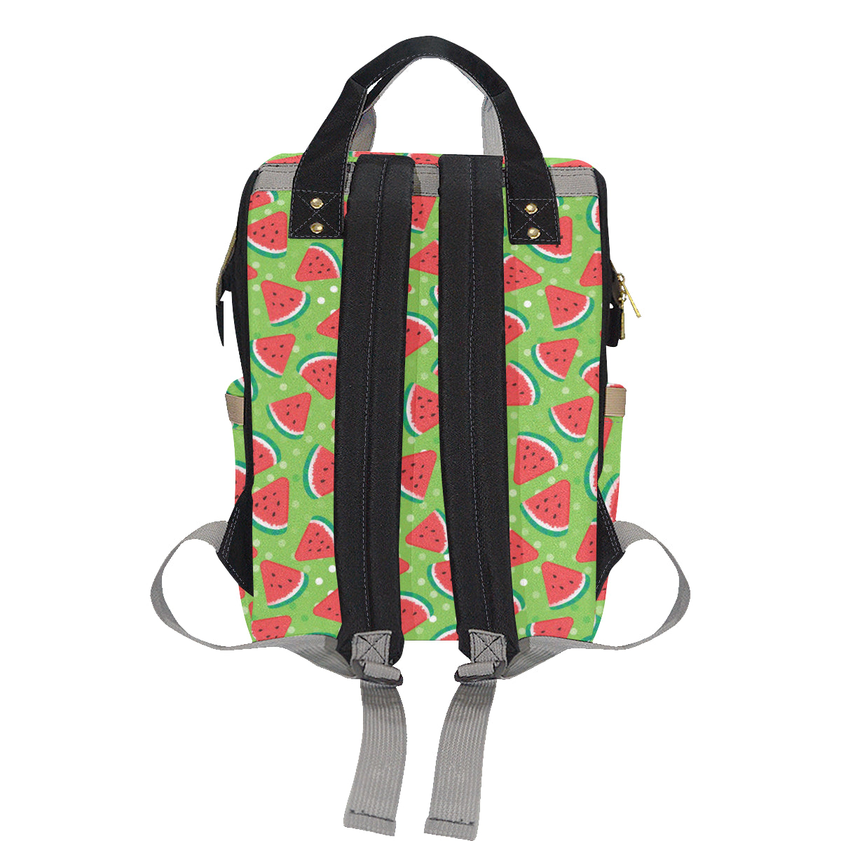 Watermelon Pattern Print Design WM05 Diaper Bag Backpack