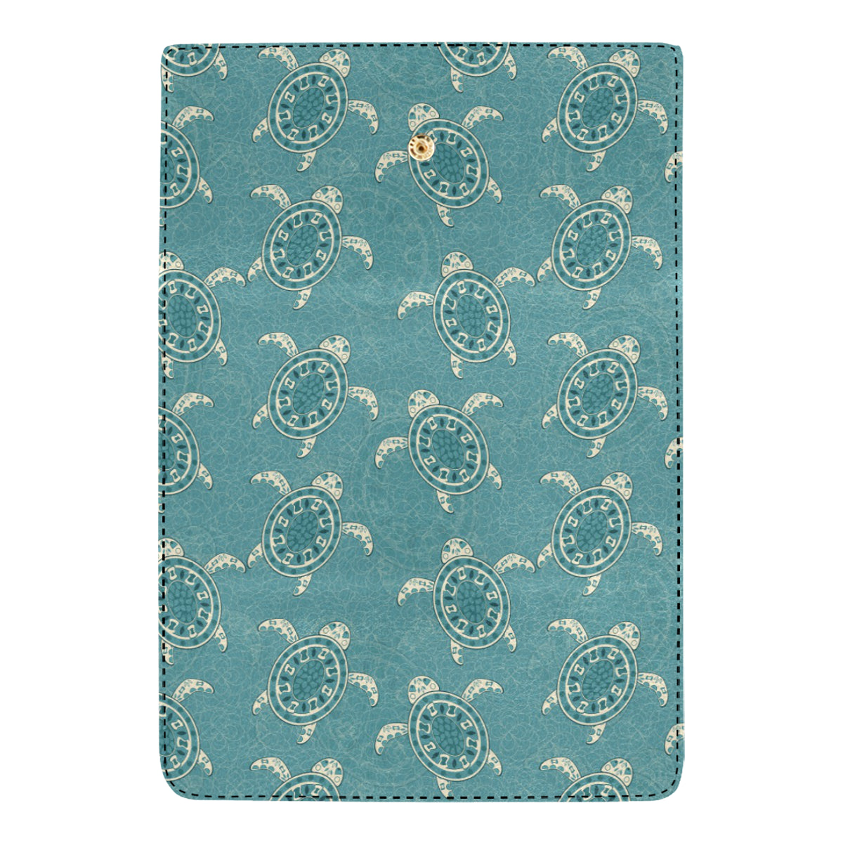 Sea Turtle Pattern Print Design T02 Women's Trifold Wallet