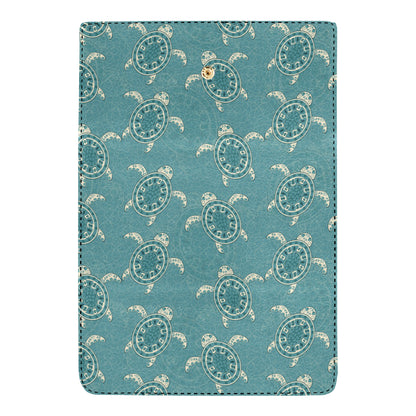 Sea Turtle Pattern Print Design T02 Women's Trifold Wallet
