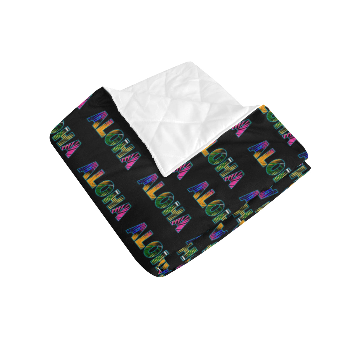 Aloha Hawaii Neon Premium Quilt