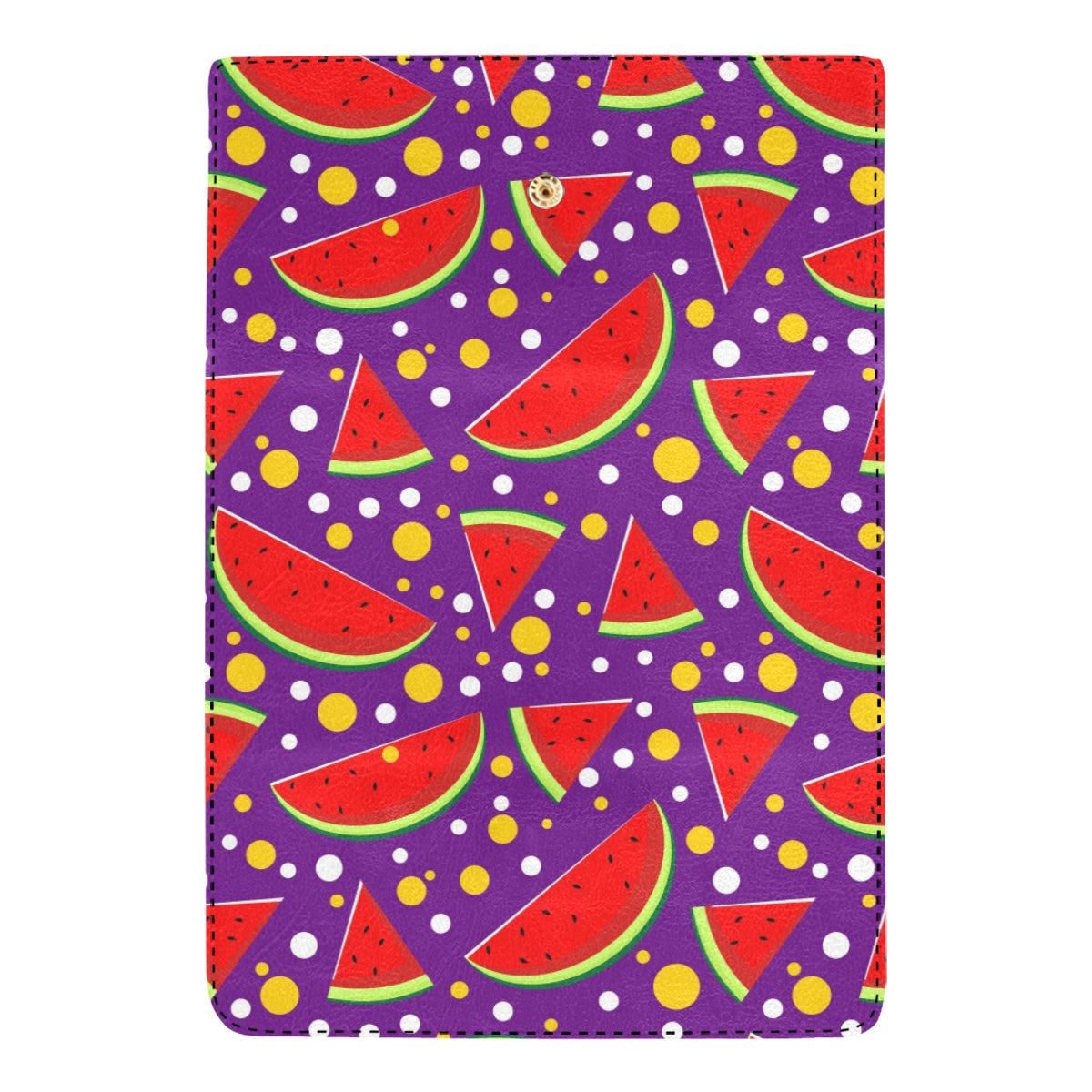 Watermelon Pattern Print Design WM010 Women's Trifold Wallet