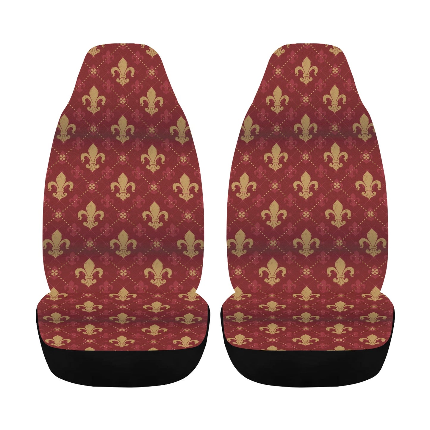 Fleur De Lis Print Design LKS401 Car Seat Covers