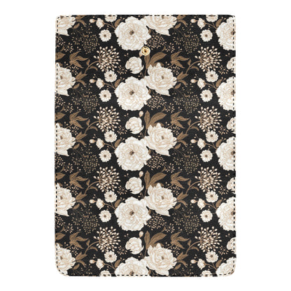 Peony Pattern Print Design A02 Women's Trifold Wallet