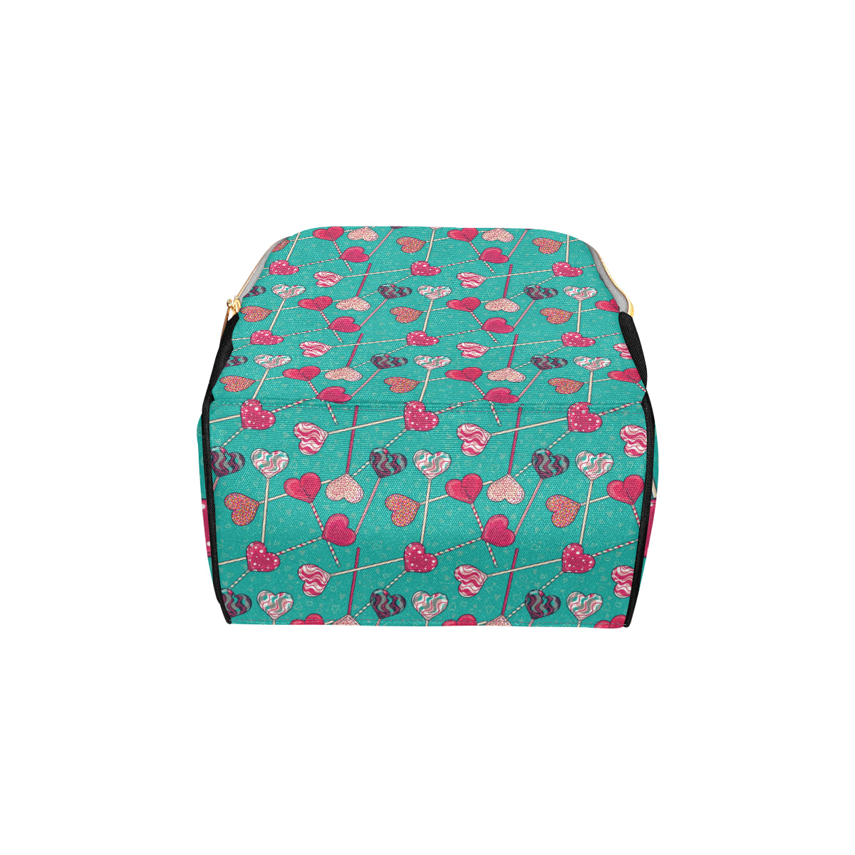 Lollipop Pattern Print Design LL01 Diaper Bag Backpack