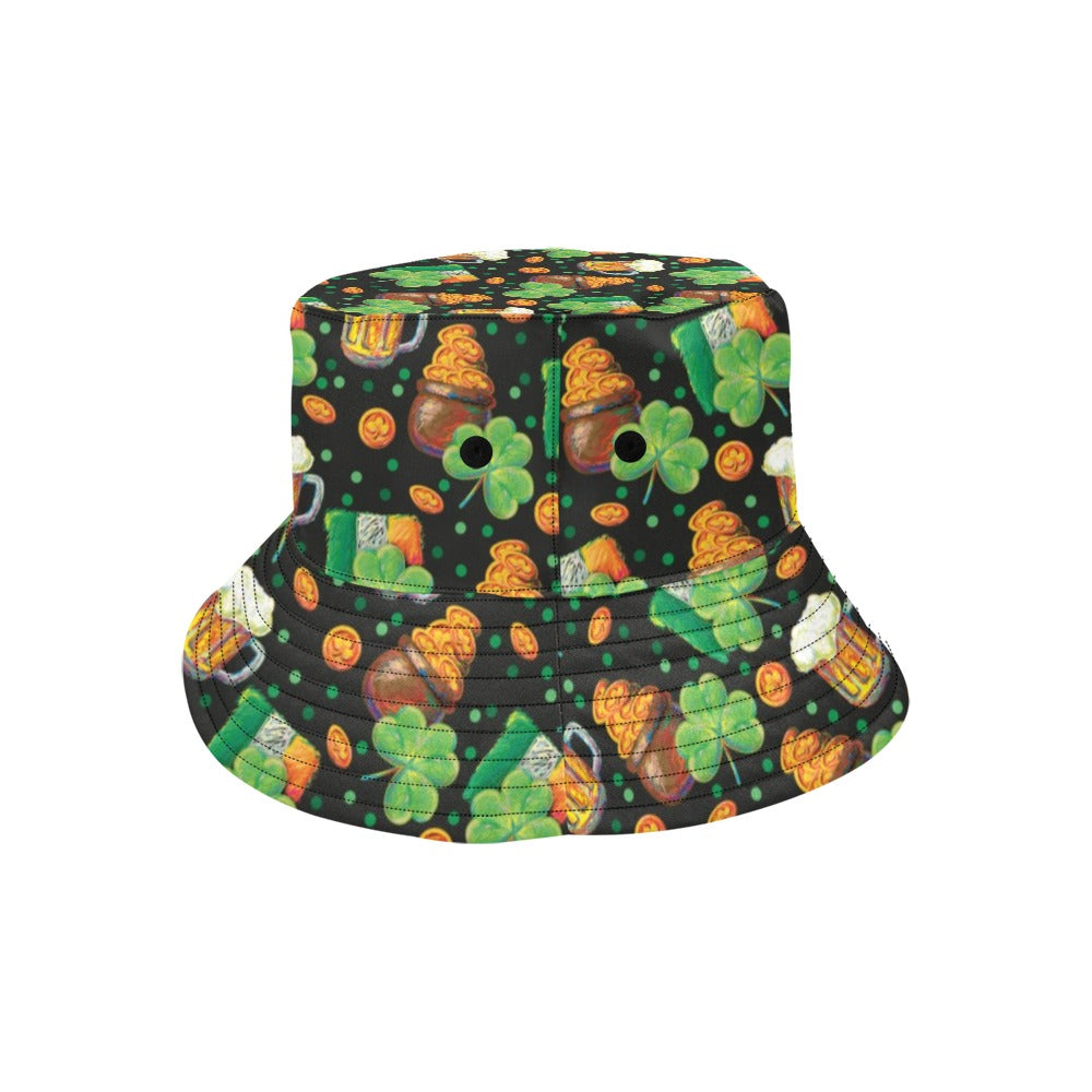 St Patricks Day Print Design LKS303 Unisex Bucket Hat