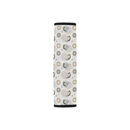 Sun Moon Print Design LKS302 Car Seat Belt Cover