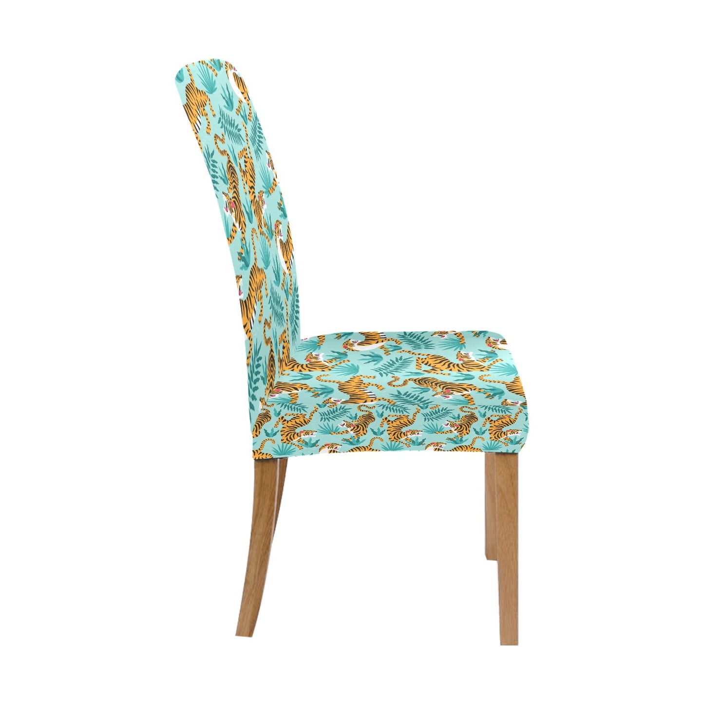 Tiger Print Design LKS304 Dining Chair Slipcover