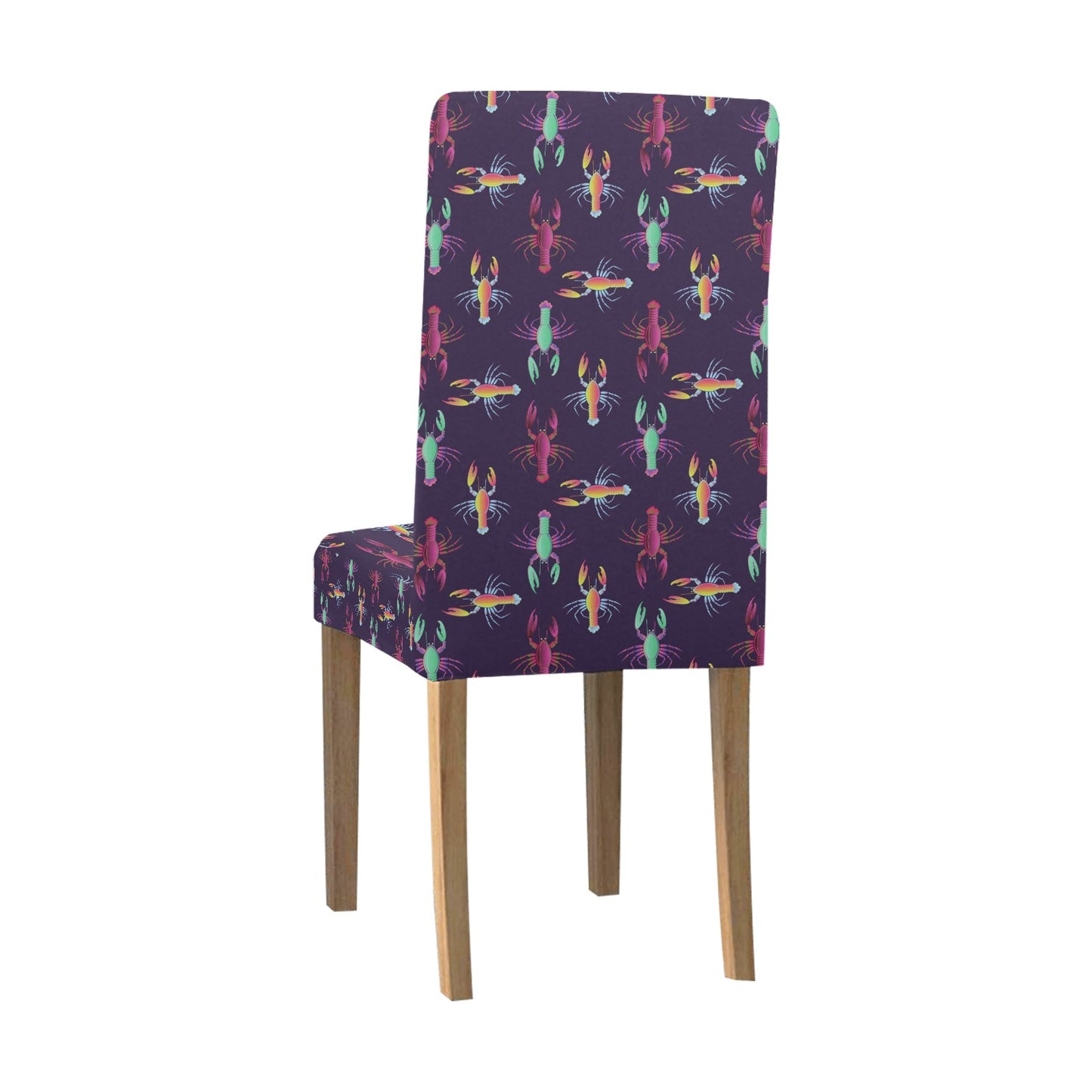Lobster Print Design LKS402 Dining Chair Slipcover