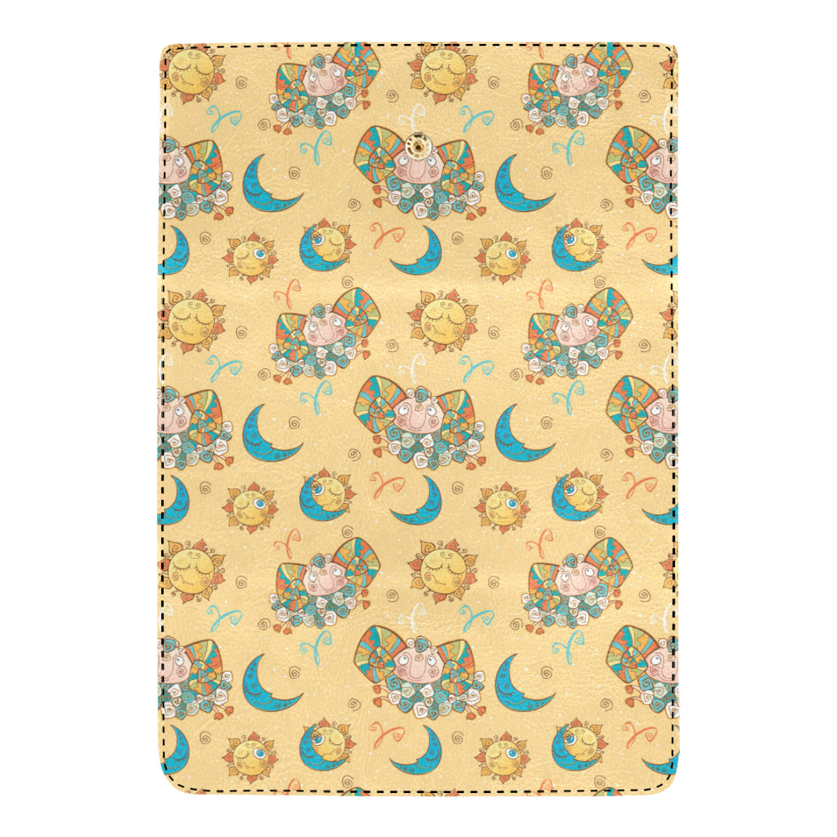 Aries Zodiac Pattern Print Design 03 Women's Trifold Wallet