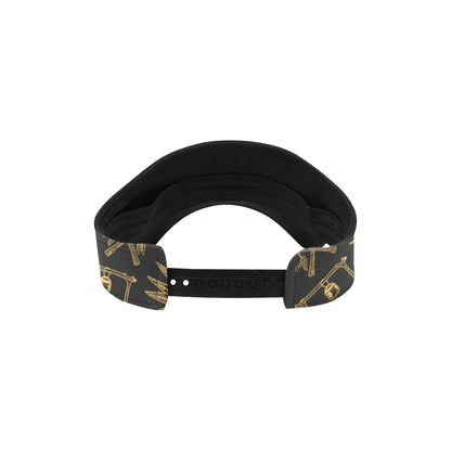 American indian Gold Style Unisex Sun Visor