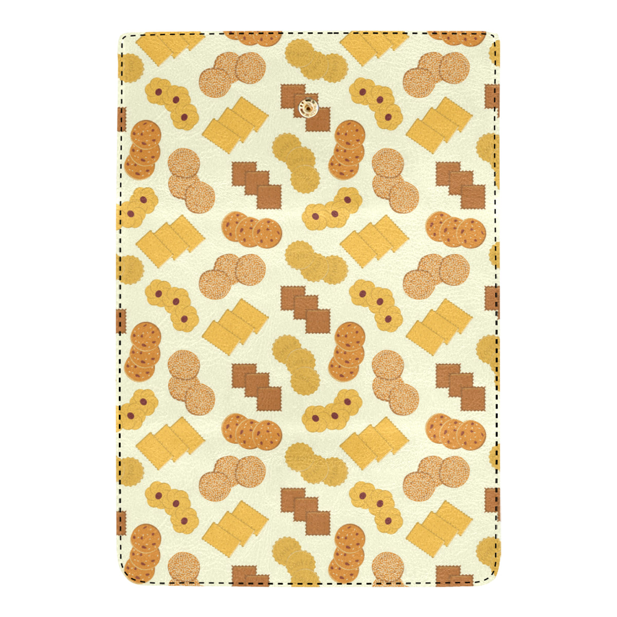 Cookie Pattern Print Design 06 Women's Trifold Wallet
