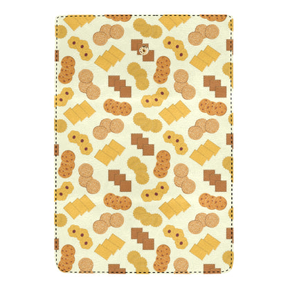 Cookie Pattern Print Design 06 Women's Trifold Wallet