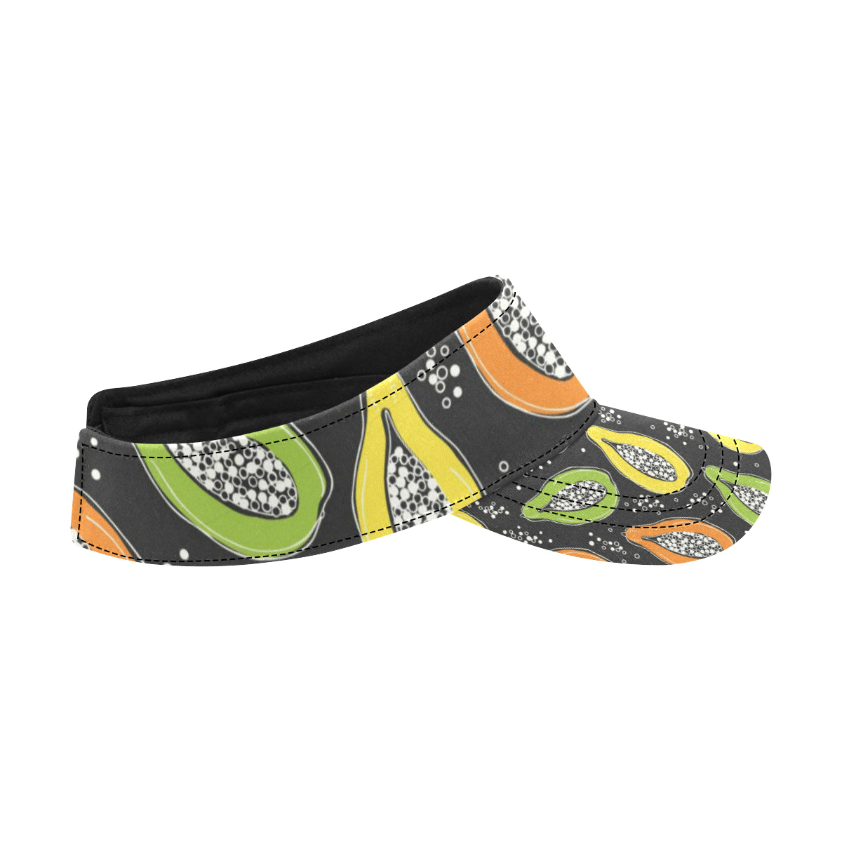 Papaya Pattern Print Design PP05 Unisex Sun Visor