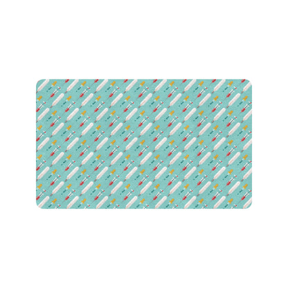 Phlebotomist Medical Print Rubber Doormat