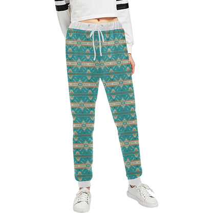 Southwest Native Design Themed Print Unisex Sweatpants