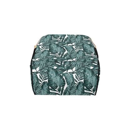 Tropical Palm Leaves Pattern Diaper Bag Backpack