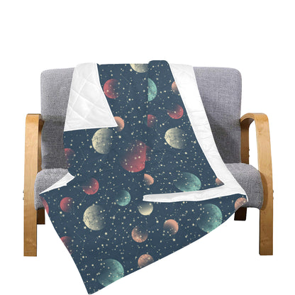 Cosmic Pattern Print Design 04 Premium Quilt
