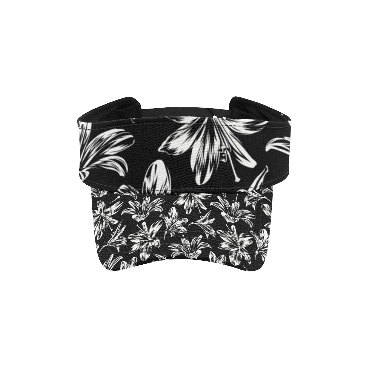 Amaryllis Pattern Print Design AL04 Unisex Sun Visor
