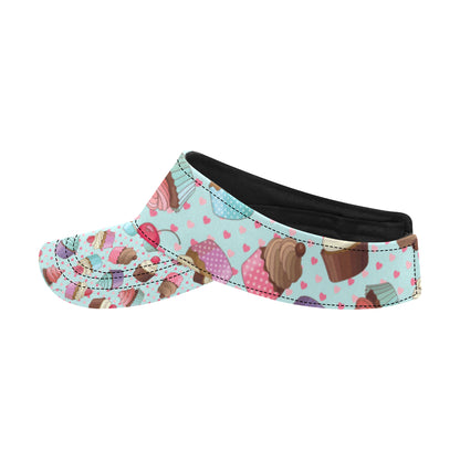 Cupcakes Fancy Heart Print Pattern Unisex Sun Visor
