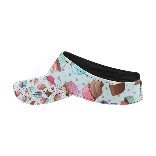 Cupcakes Fancy Heart Print Pattern Unisex Sun Visor