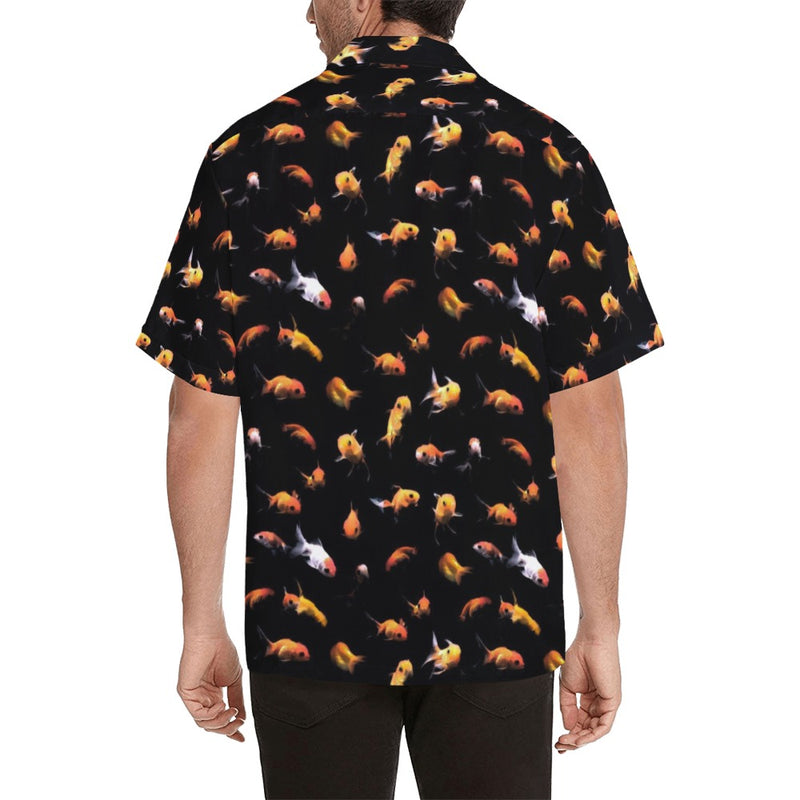 Goldfish Print Design LKS402 Men's Men's Hawaiian Shirt