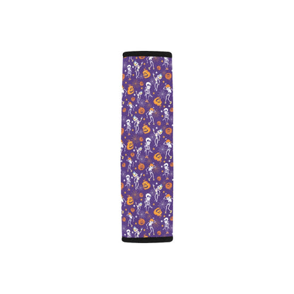 Skeleton Halloween Dance Print Design LKS304 Car Seat Belt Cover