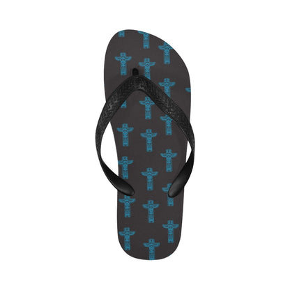 Totem Print Design LKS304 Flip Flops