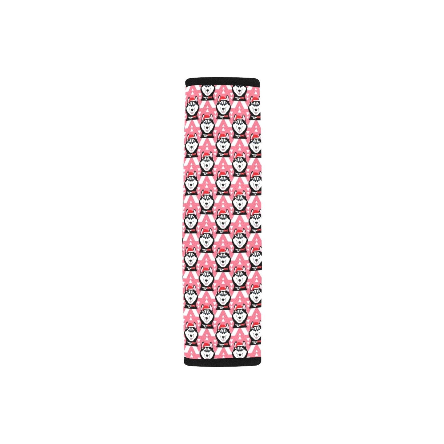 Siberian Huskies Christmas Themed Print Design LKS302 Car Seat Belt Cover