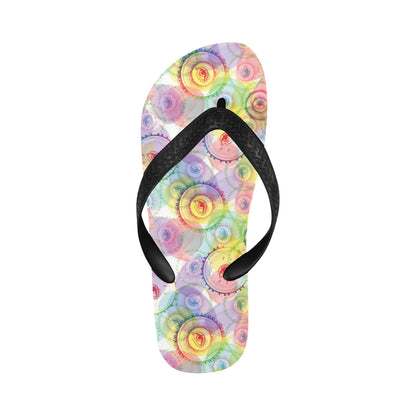 Third Eye Print Design LKS303 Flip Flops