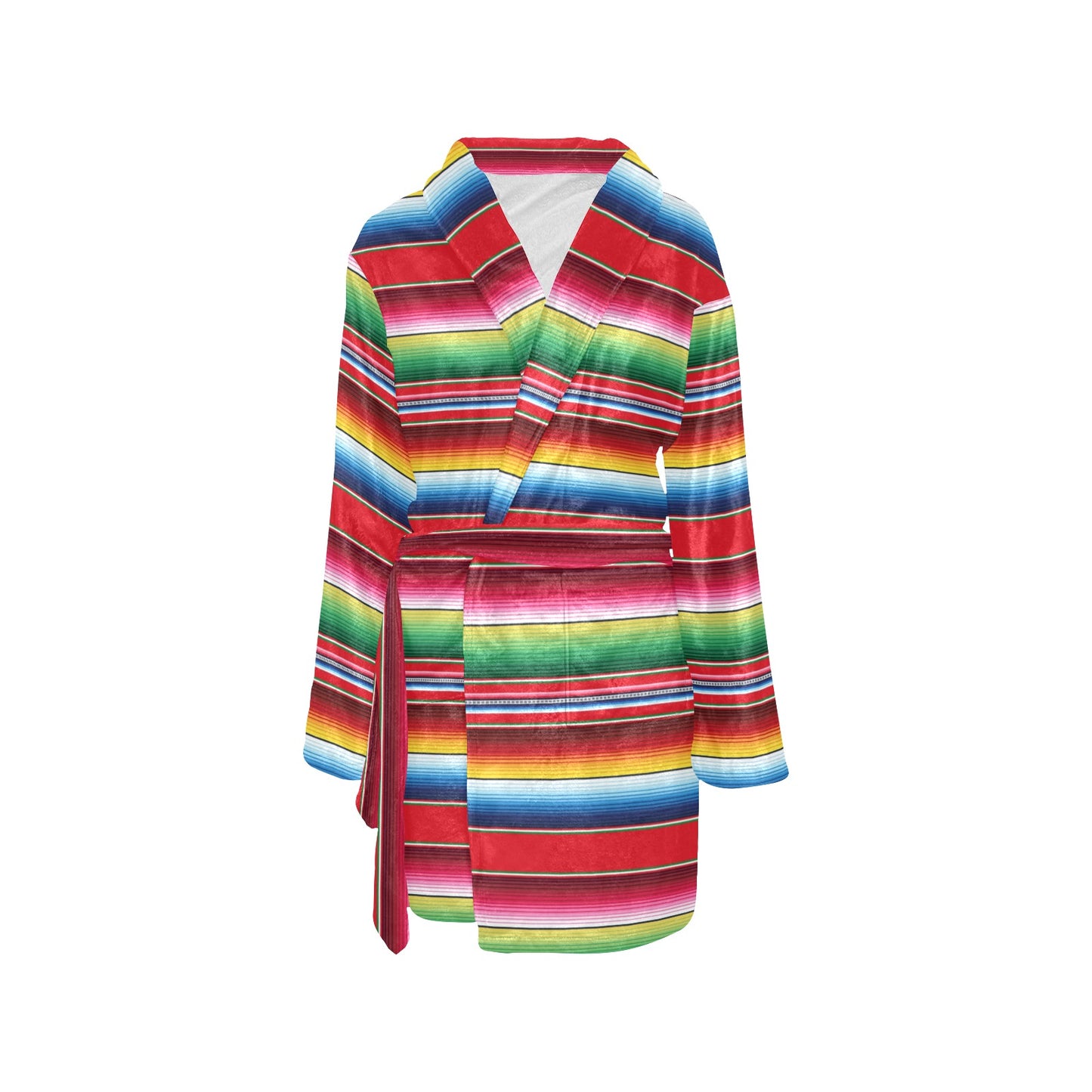 Serape Pattern Women's Fleece Robe