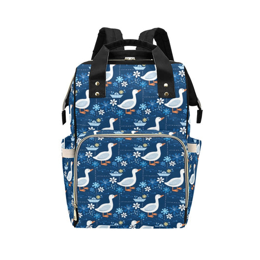 Goose Print Design LKS405 Diaper Bag Backpack