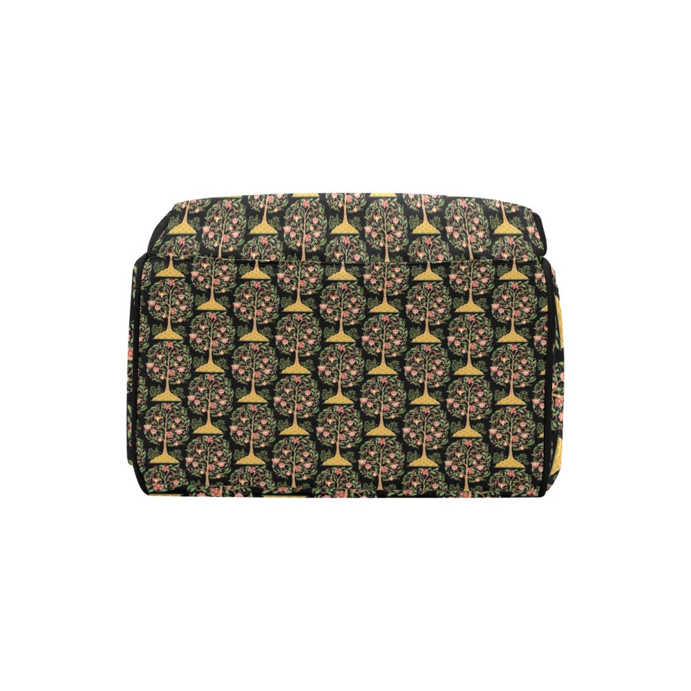 Tree Of Life Print Design LKS303 Diaper Bag Backpack