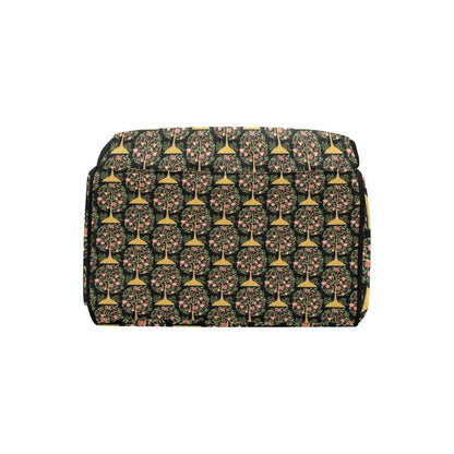 Tree Of Life Print Design LKS303 Diaper Bag Backpack