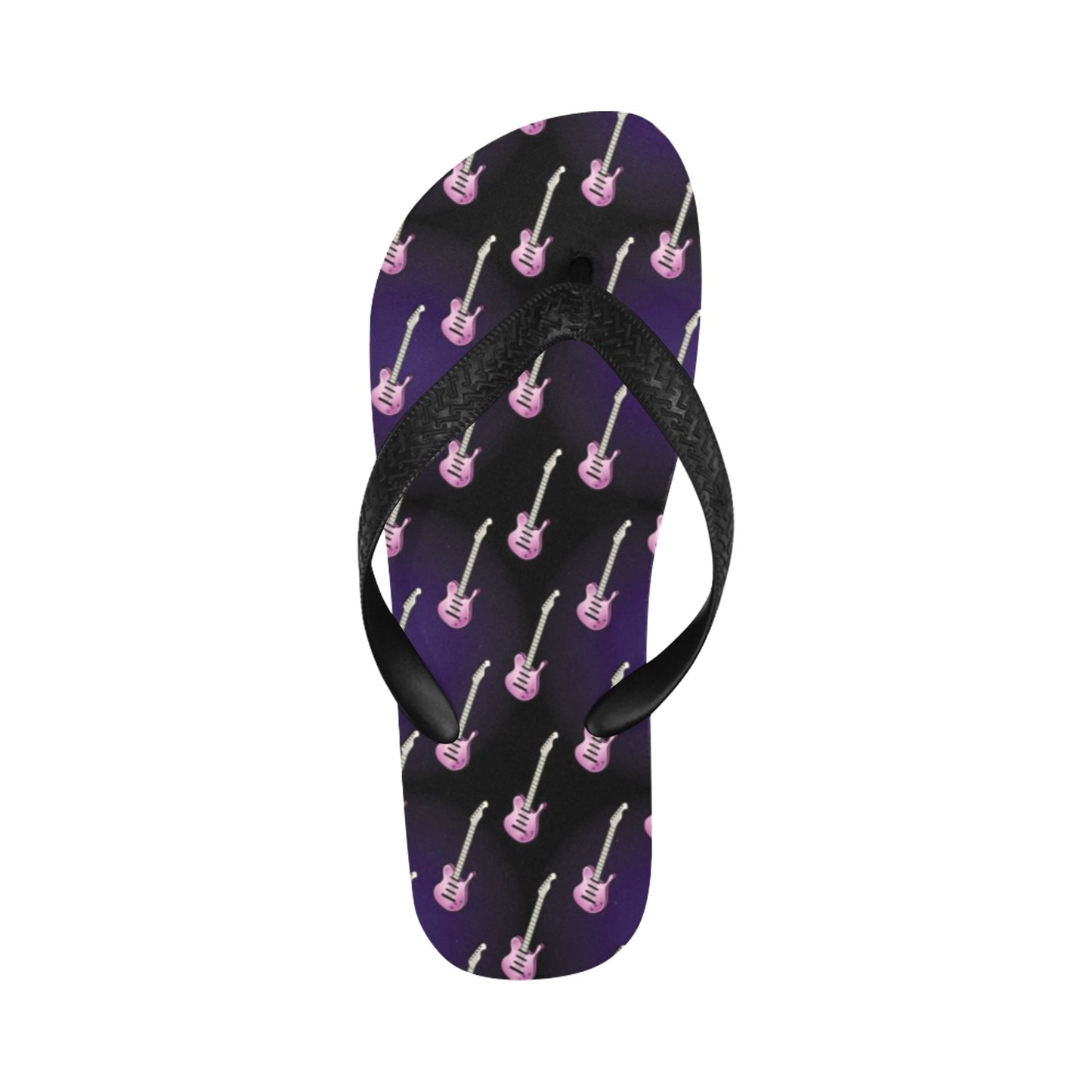 Electric Guitar Print Design LKS405 Flip Flops