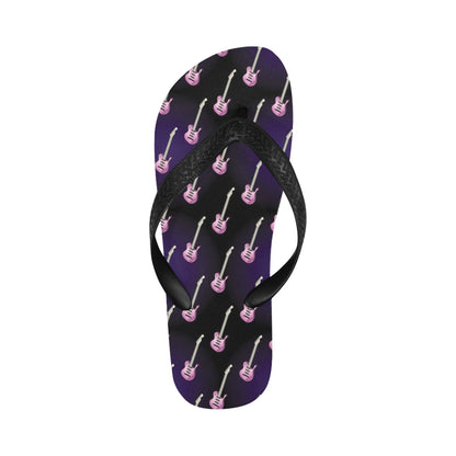 Electric Guitar Print Design LKS405 Flip Flops