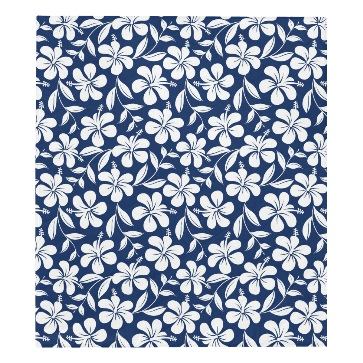 Hibiscus Pattern Print Design HB031 Premium Quilt
