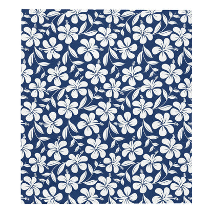 Hibiscus Pattern Print Design HB031 Premium Quilt