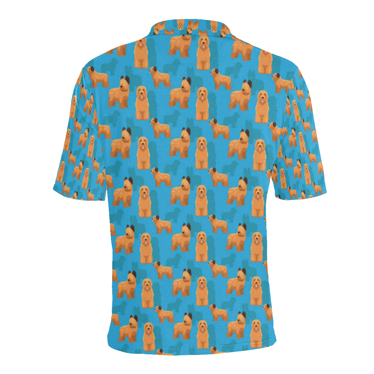 Briards Pattern Print Design 01 Men Polo Shirt