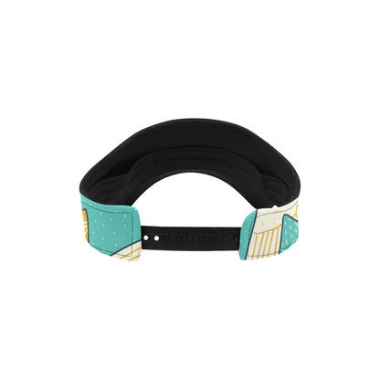 Mountain Pattern Print Design 02 Unisex Sun Visor