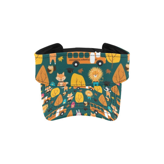 School Bus Print Design LKS309 Unisex Sun Visor