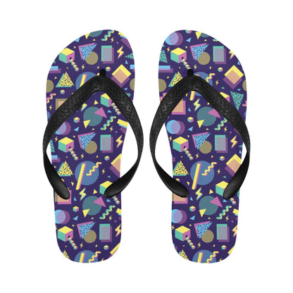 Geometric Print Design LKS401 Flip Flops