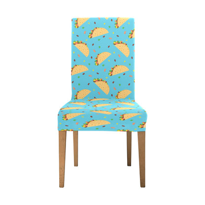Taco Print Design LKS303 Dining Chair Slipcover