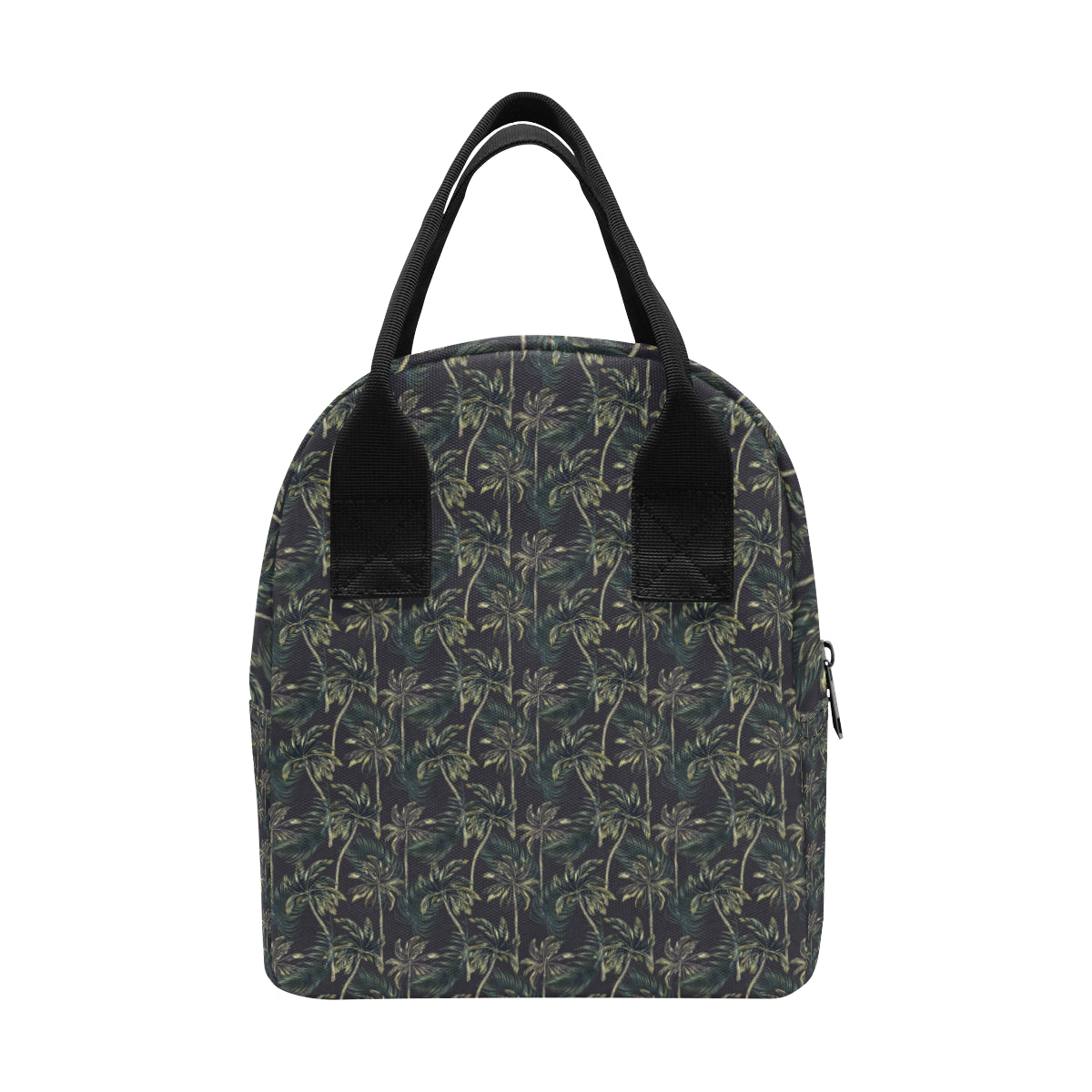 Palm Tree Background Design Print Insulated Lunch Bag