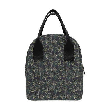 Palm Tree Background Design Print Insulated Lunch Bag